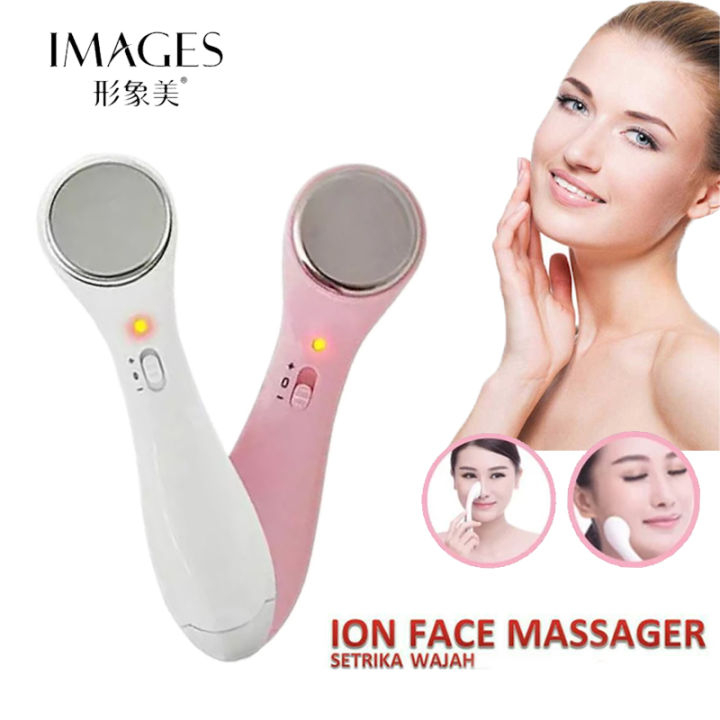 Setrika Wajah Ion Elektrik Face Massager Pemijat