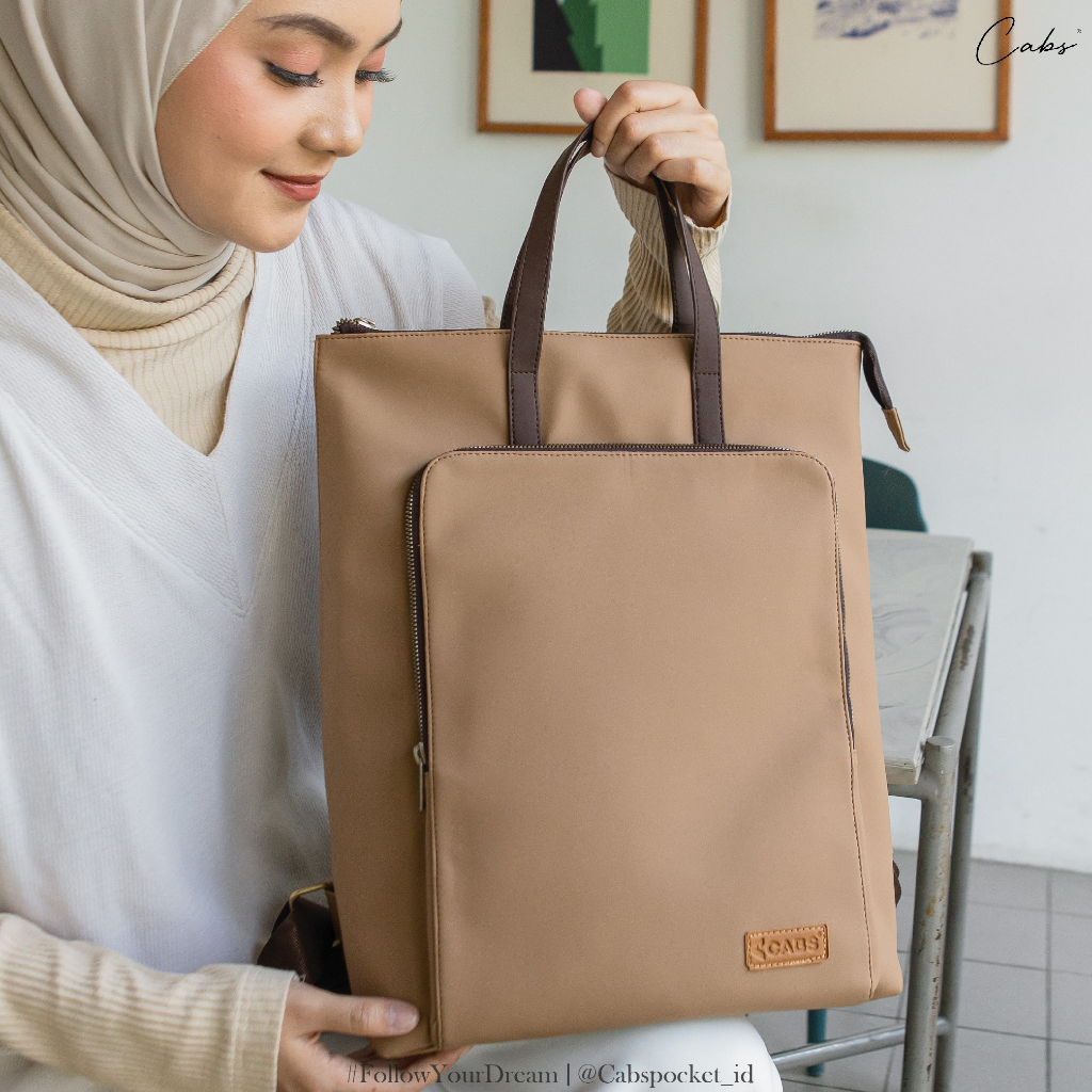 CABS - TAS RANSEL TYPE ALYA MUAT LAPTOP 16 INCH TAHAN AIR