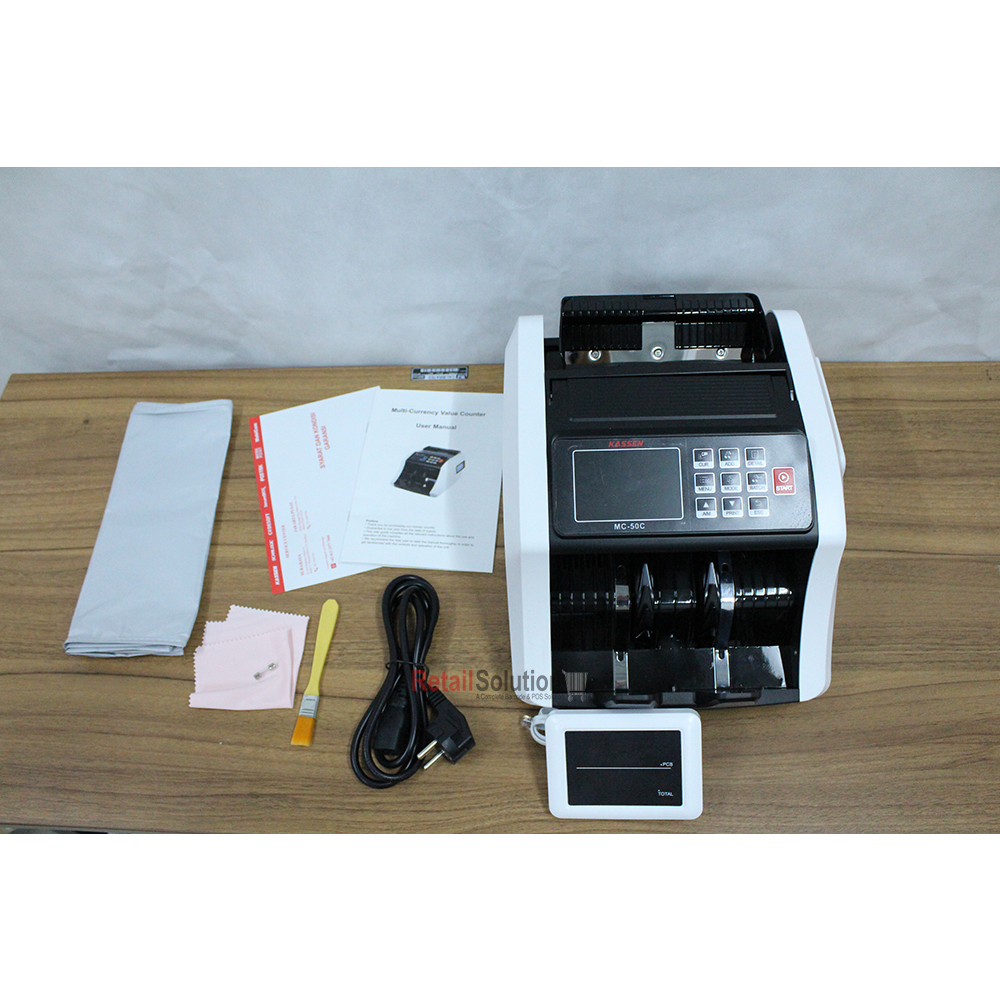 Mesin Penghitung Uang Money Counter UV - Kassen MC50C MC50-C MC-50C