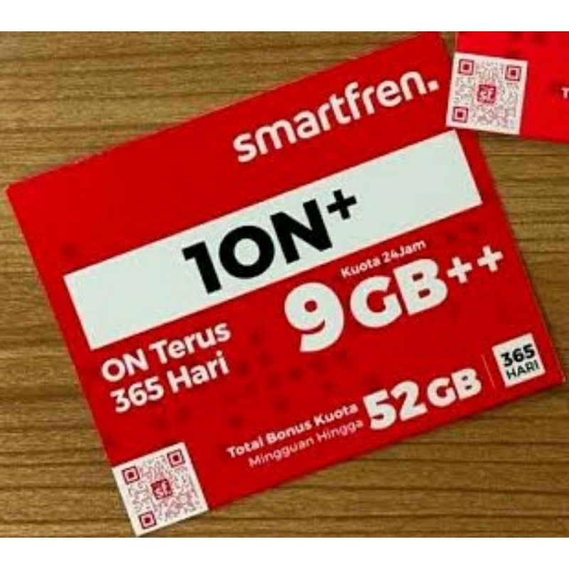 Kartu Perdana Smartfren 1ON+ 9GB
