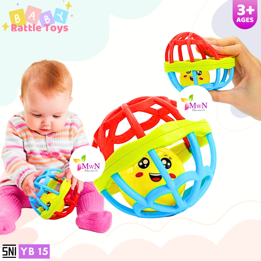 MWN Mainan Anak Bayi Baby Rattle Toys YB15