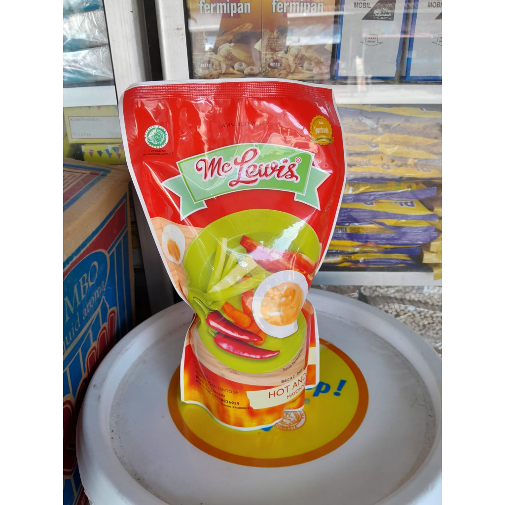

Mc Lewis Hot and Spacy Kemasan 1kg / Mayonnais Mc Lewis