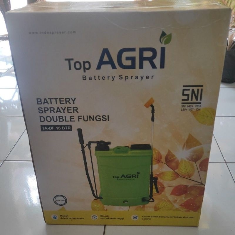 Sprayer elektrik Top Agri 2 fungsi