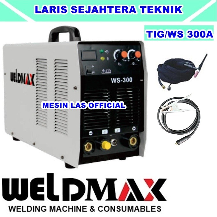 Mesin Las Tig 300 Argon Weldmax WS-300 A Trafo Las Argon