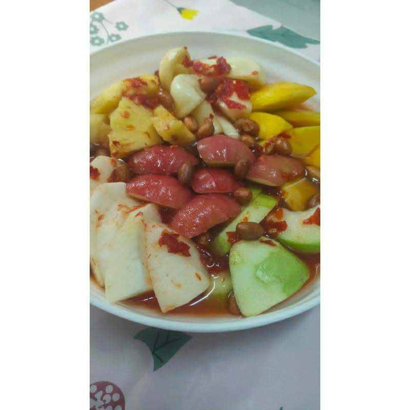 

asinan buah, asinan segar, asinan kuah jeruk