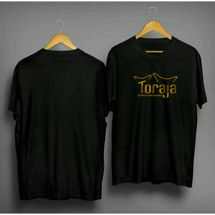 HOT PRODUK Kaos Sablon Distro TORAJA THE HIGHLAND Cotton Combed 30s Premium Baju Lengan Pendek Regul