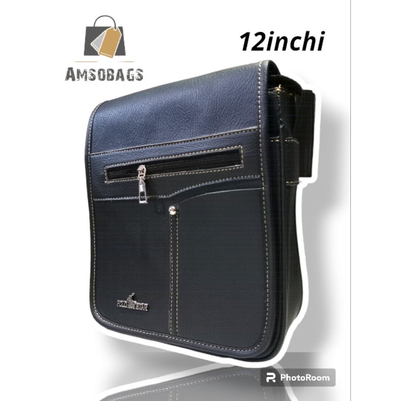 Tas slempang pria kotak 12 inchi terbaru keren
