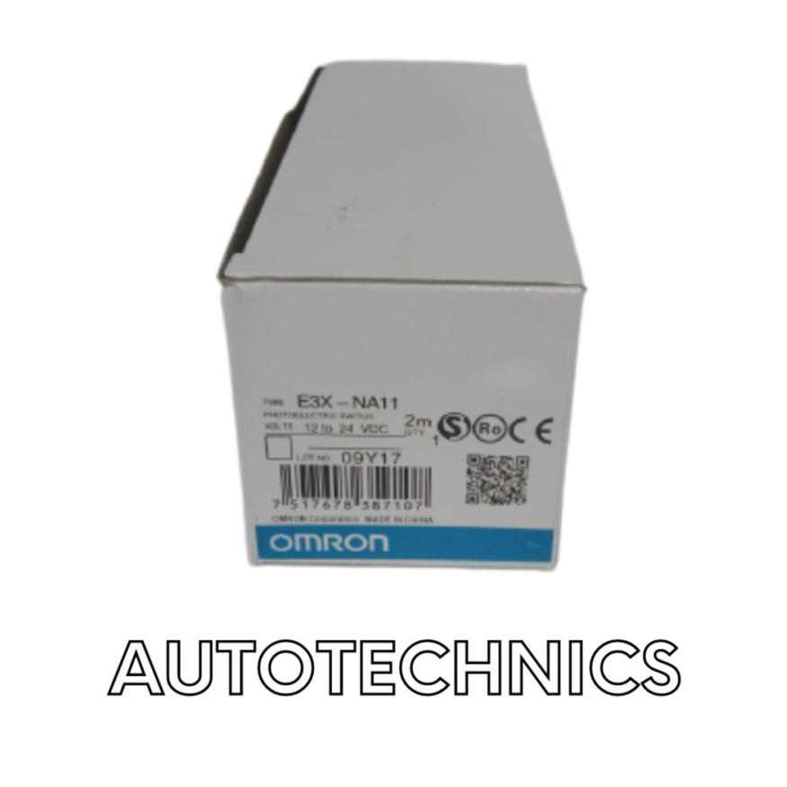 OMRON E3X-NA11 NPN optical fibre amplifier E3XNA11 E3X - NA11 sensor