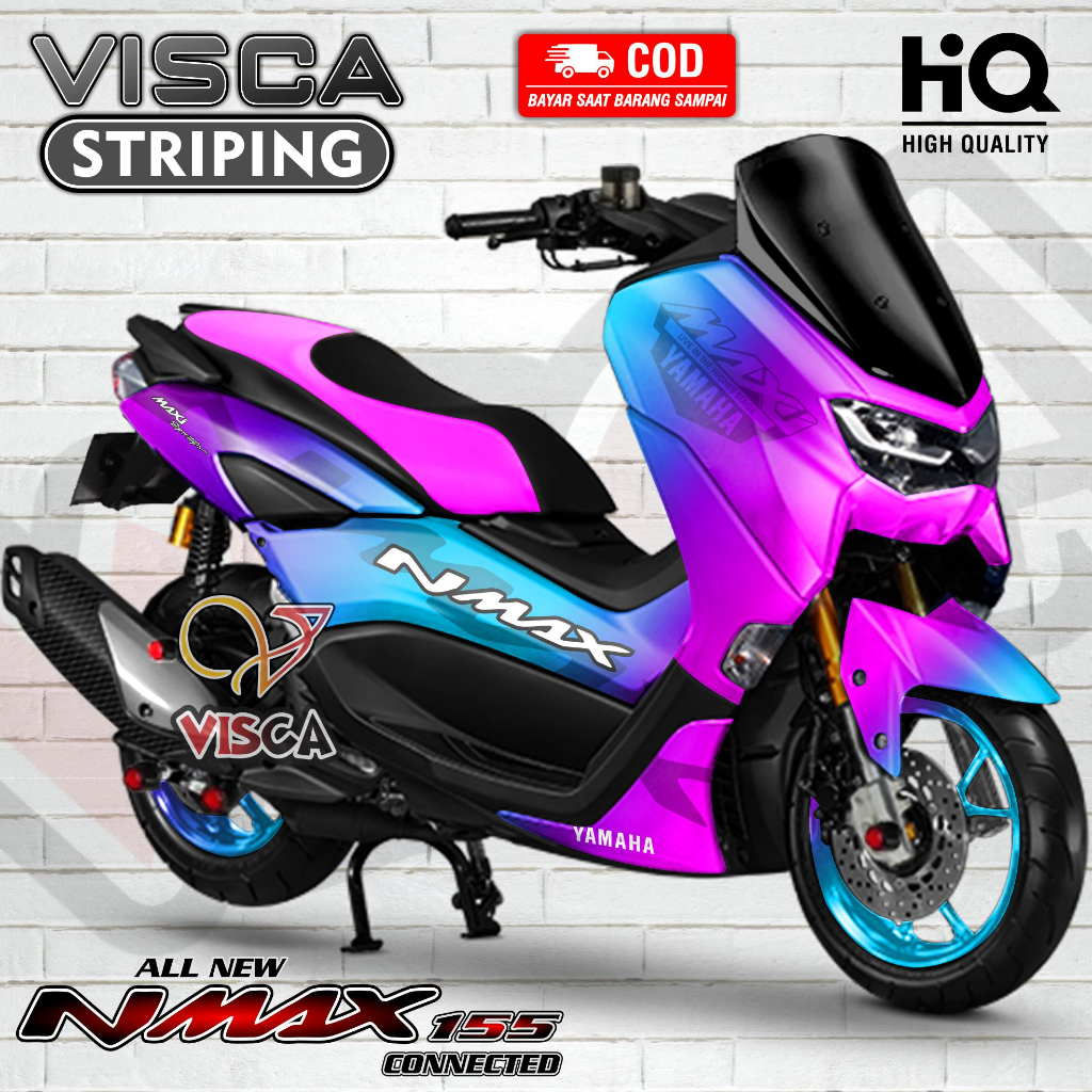 (PROMO SPECIAL) Decal Nmax New Full Body - Stiker Nmax 155 Full Body 2022 - Dekal Nmax 2022 Full Bod
