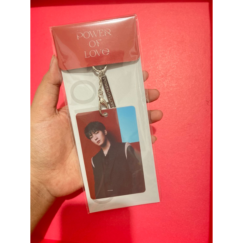 Wonwoo seventeen official merch keyring power of love SEALED