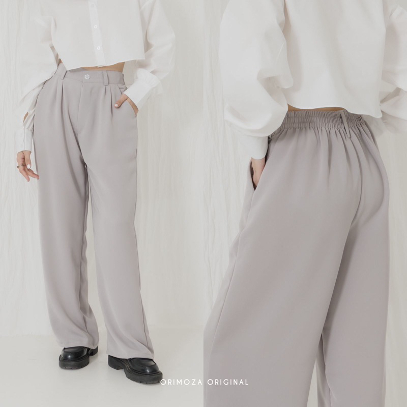 Celana Kulot Loose Pants Trousers Wanita