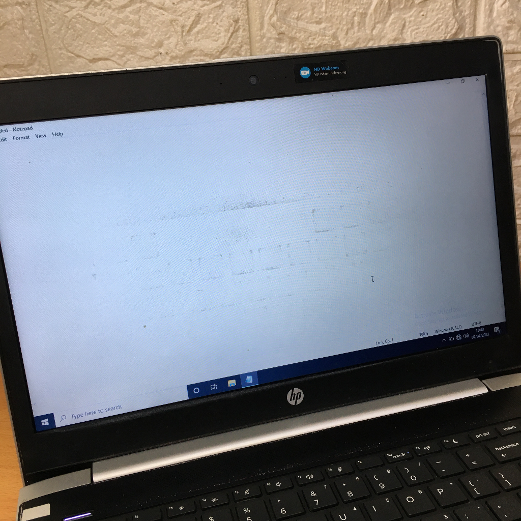 Laptop HP ProBook 440 G5 Core i5 Gen 7 RAM 8GB SSD 256GB Murah Siap Pakai