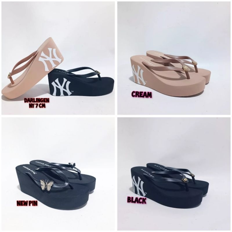 Mt23 - Sandal Darlingen wedges Woman / Sandal wanita Darlingen wedges