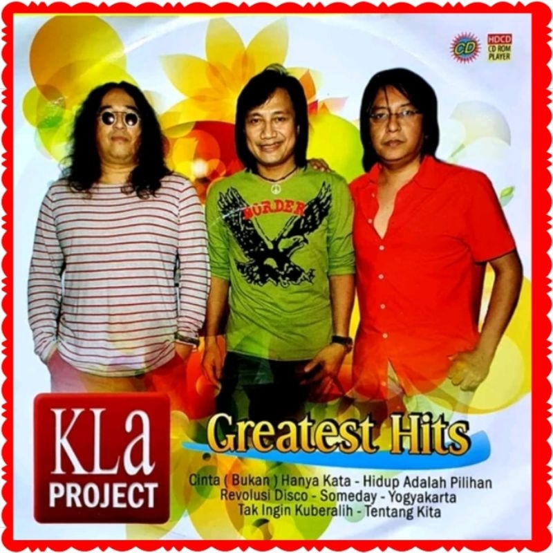 KASET COMPACT DISC AUDIO MUSIK LAGU POP INDO KLA PROJECT