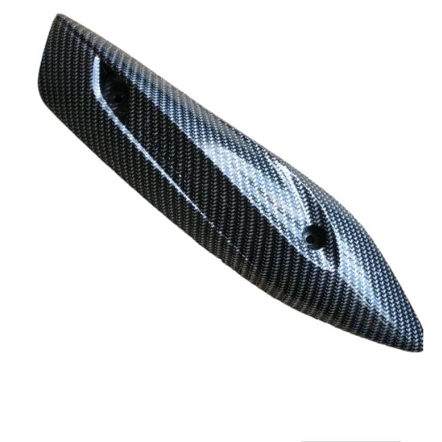 pelindung Knalpot Yamaha Mio J. Cover Knalpot Karbon Yamaha Mio J, Mio Gt 115, Fino 115, Soul Gt 115