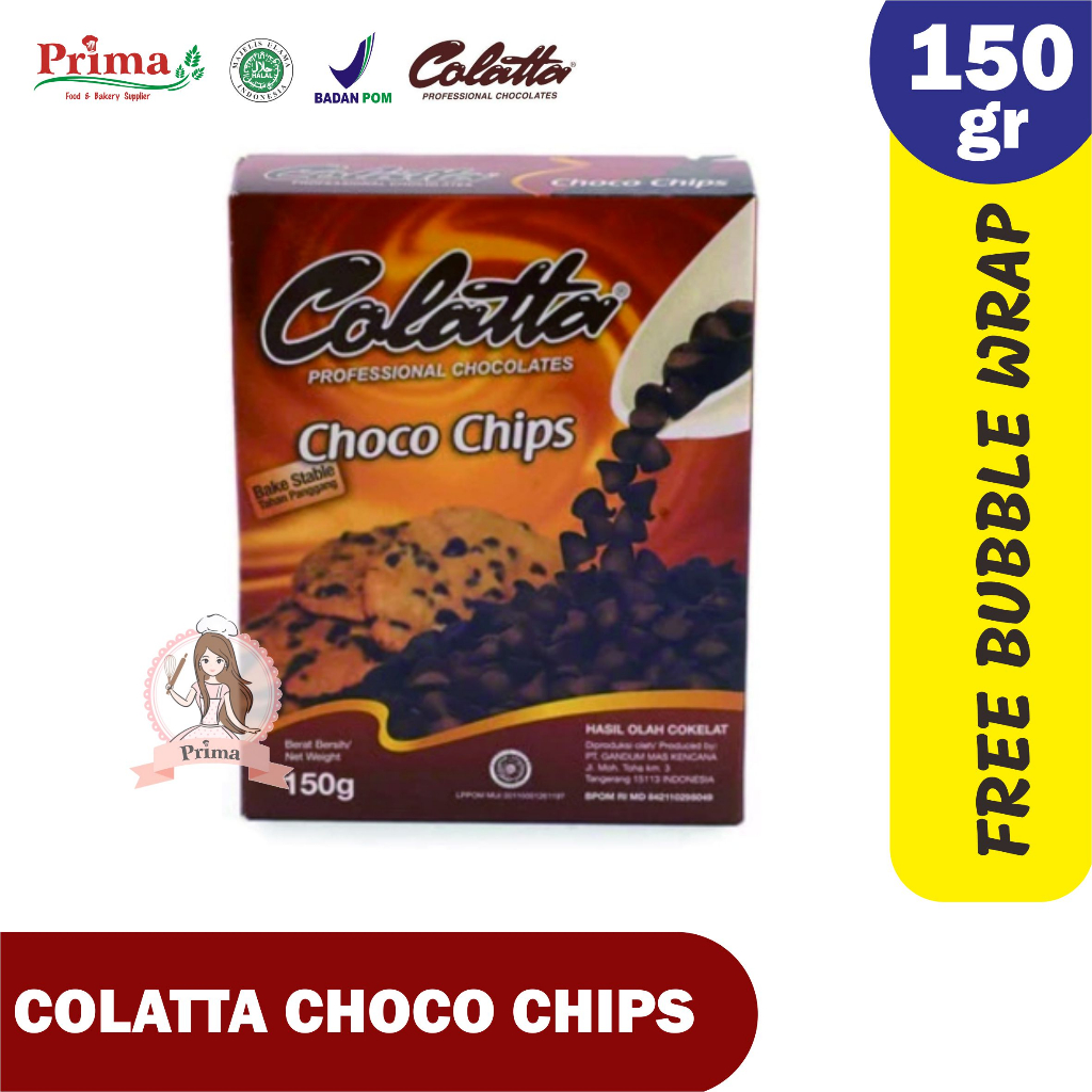 

COLATTA choco chips box 150gr