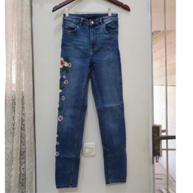 Zara highwaist jeans zara hw denim