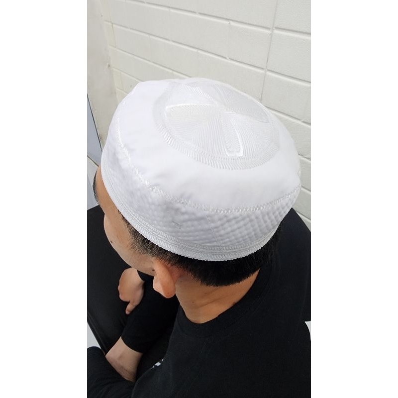 Peci Kopiah Madinah Bugis Original Grade A Bokis Al Kidma Cap Asli Mumtaz