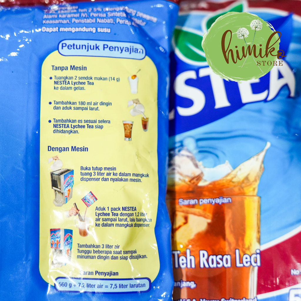 Nestea Lechee Tea Rasa Leci Kemasan Resto 560 Gram Nestle