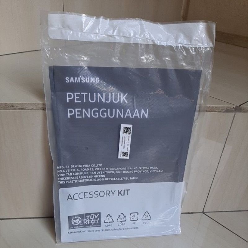 buku petunjuk televisi samsung accessory kit samsung tv