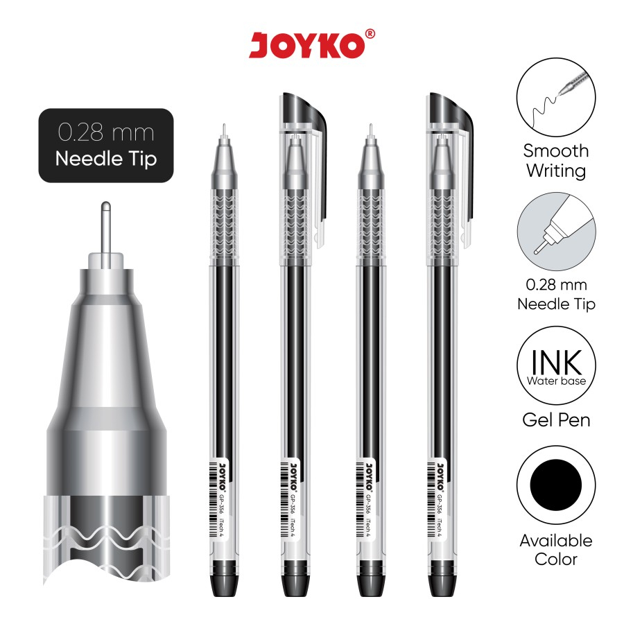 

Joyko Gel Pen GP-356 Itech 4 0.28mm