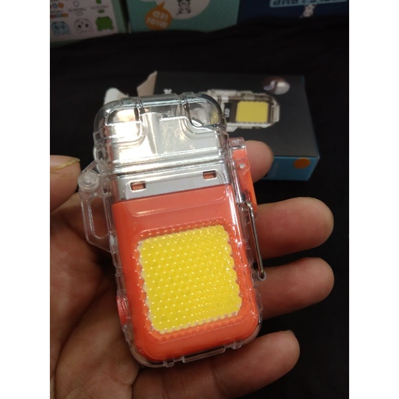 Korek Api charger//Korek Api Cas Flashlight 3 Mode Lampu