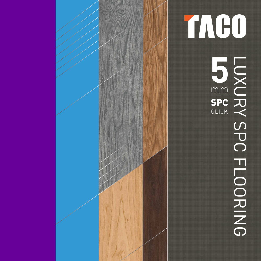 [PROMO] TACO Luxury SPC Flooring | Lantai SPC 5mm Murah berkualitas