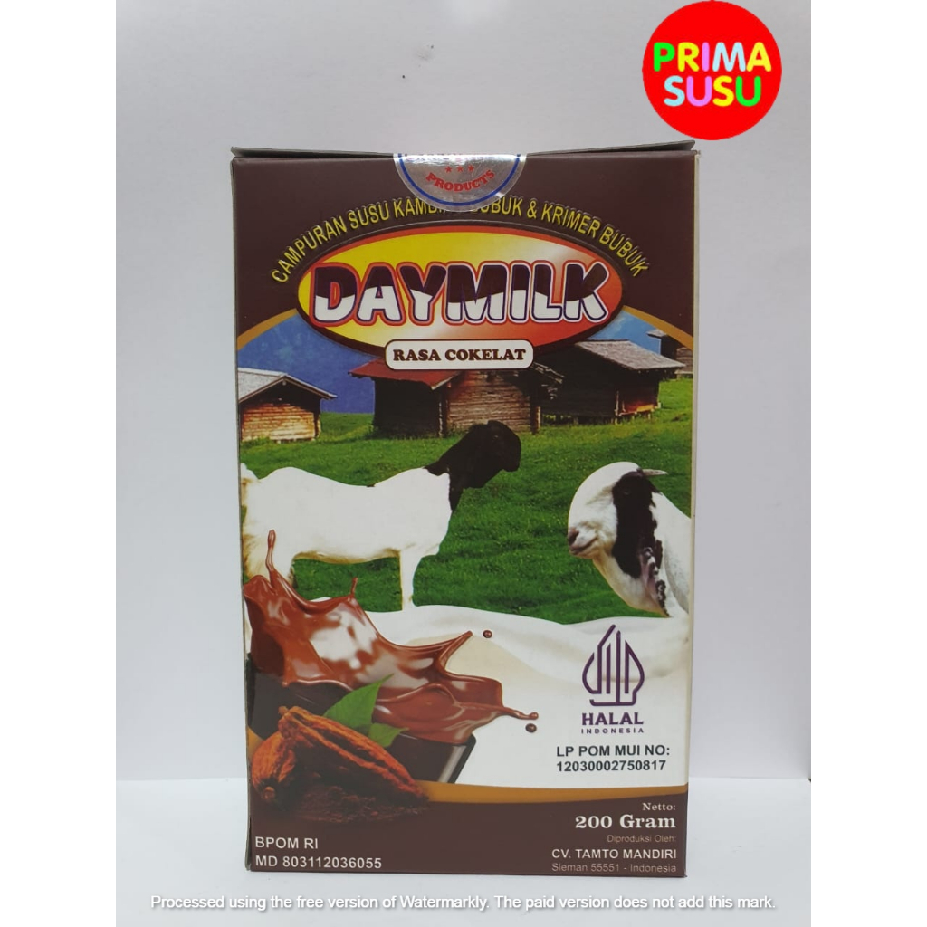 DAYMILK Susu Kambing 200gr