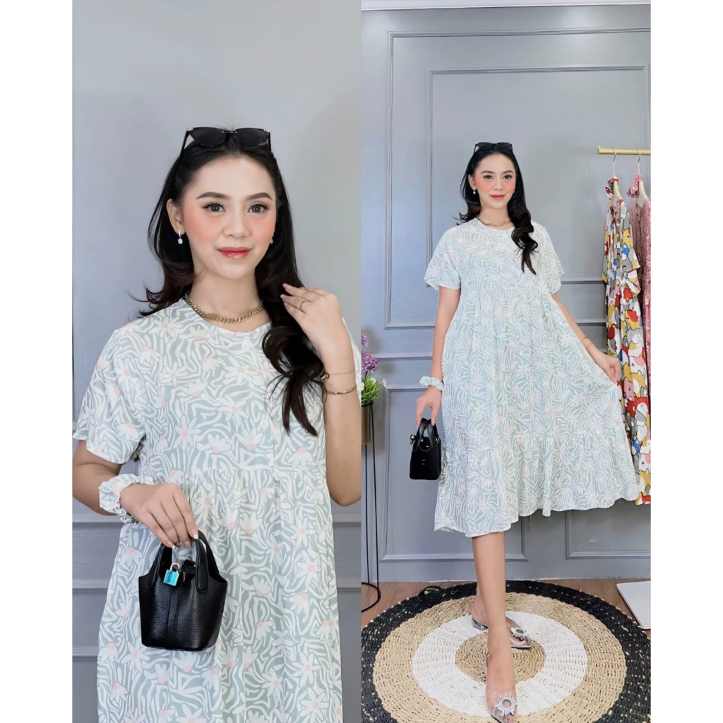 Zea dress byceline/Dress Selutut/dress viral