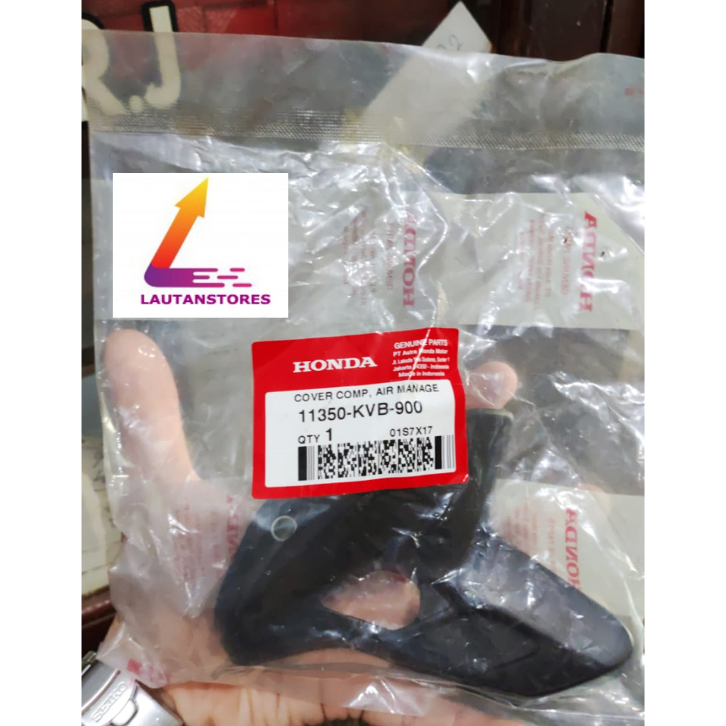 11350-KVB-900 Cover Tutup CVT Cover Comp Air Manage Vario 110 Karbu