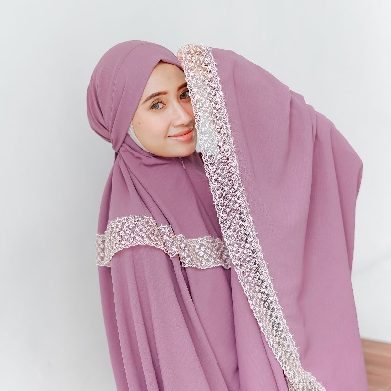 Mukena Crinkle INARA Airflow Dewasa 3in1 Jumbo Premium Mewah