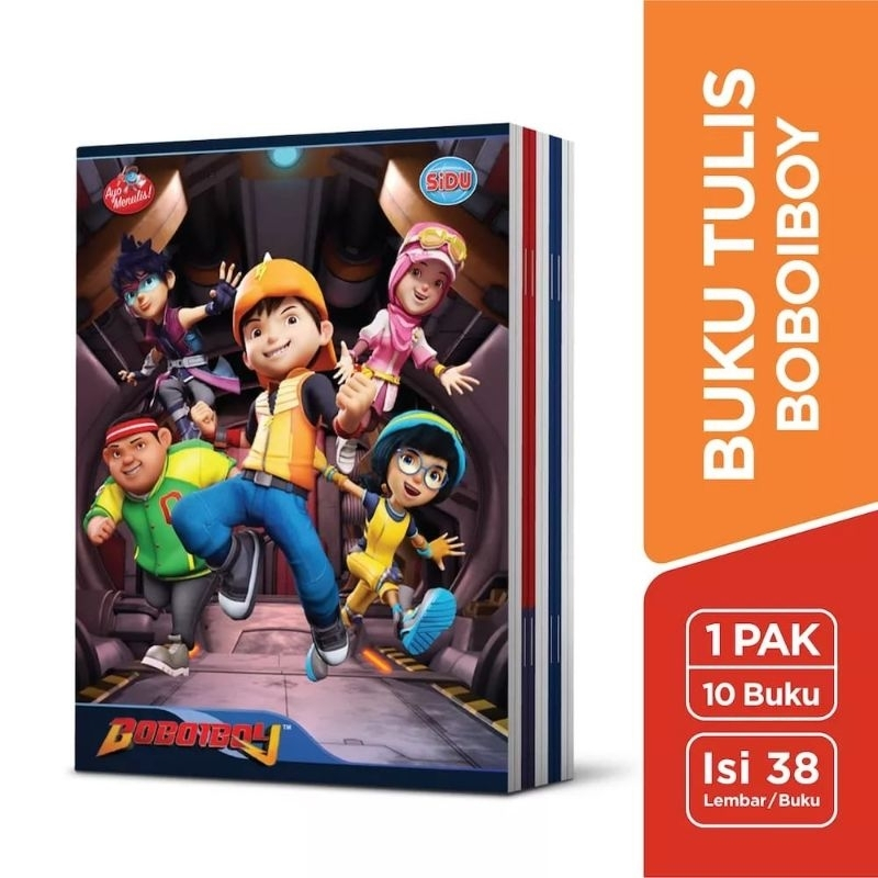 

Buku Tulis Sinar Dunia / 32Lbr / 38Lbr / karakter / motif