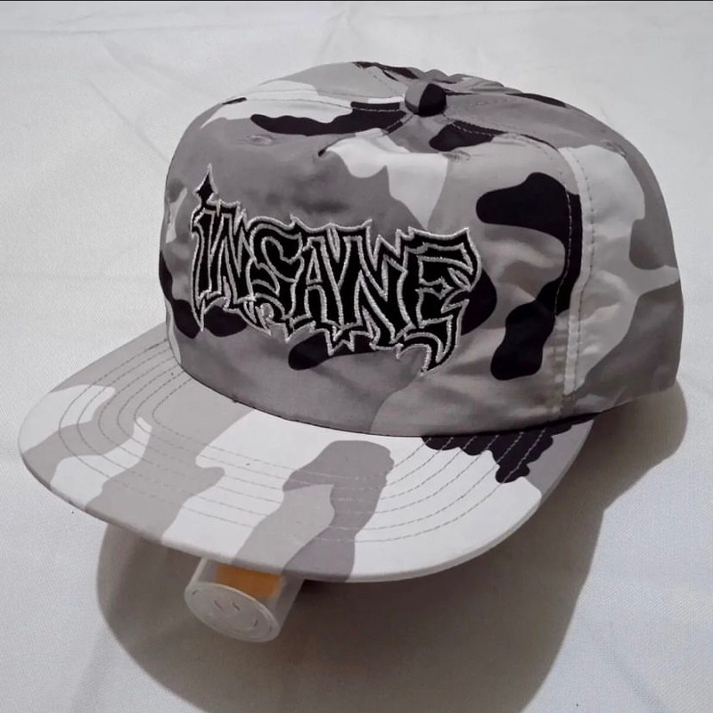 topi hardcore band Insane - camo misty rakelhace original