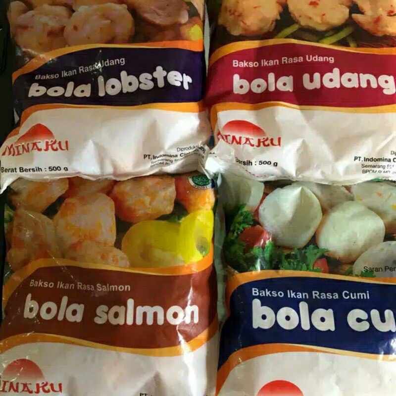 

Paket bola udang frozen food