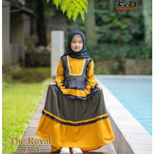 PN FASHION GAMIS ANAK 1515 / ROYAL SERIES / GAMIS ANAK KEKINIAN