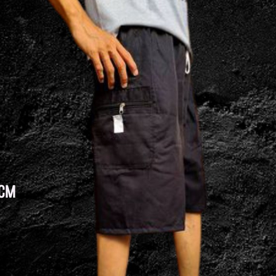 Celana Pendek Kolor 72 Katun Polos Celana Kolor Pria Dewasa Unisex Wanita