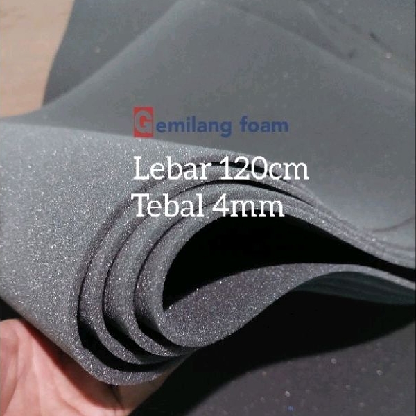 FOAM BUSA LEMBARAN TIPIS PADAT HIGH DENSITY D41 TEBAL 4MM
