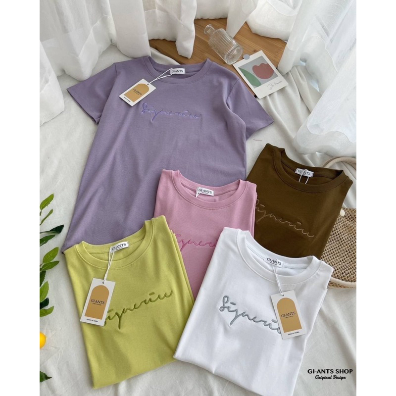 ATASAN GIANTS BASIC TULISAN KAOS IMPORT TERBARU BANGKOK (BJGB524)