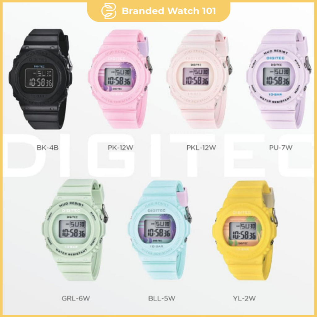 DIGITEC BDG-7110T BDG 7110T BDG7110T Watch Jam Tangan Digitec Original