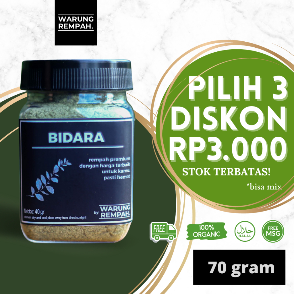 

Daun Bidara Bubuk Murni