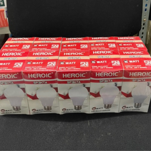 Promooo Paket isi 10bh Heroic spekta Led bulb