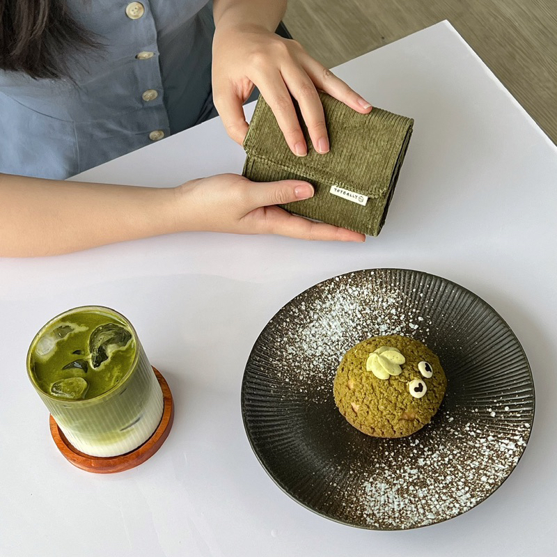 Toteally Biscuit Wallet | Card Wallet with Zipper, Dompet Lipat, Dompet Korea