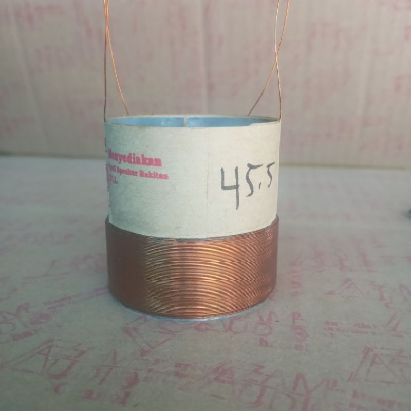 spul speaker doble coil 45,5 mm