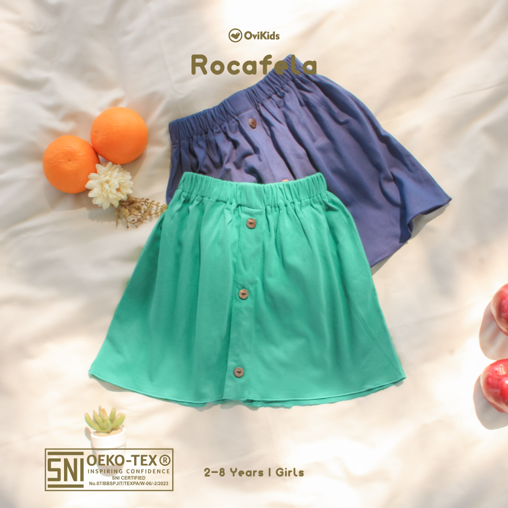 ROCAFELA ROK ANAK CELANA ANAK PEREMPUAN FASHION ANAK PEREMPUAN 2-8 TAHUN OVK