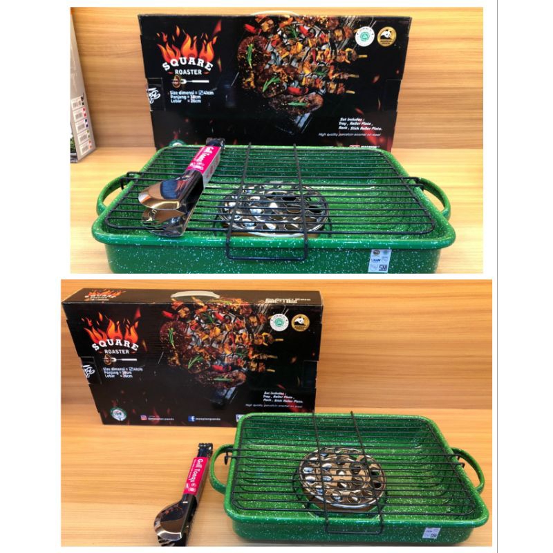 MAGIC SQUARE ROASTER PANGGANGAN PUTAR MASPION UKURAN BESAR