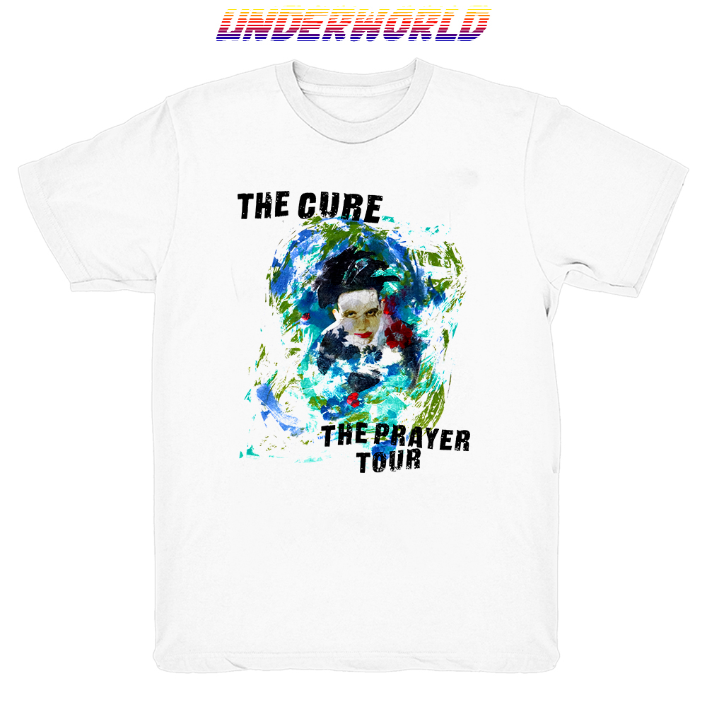 Kaos Tshirt Band THE CURE 'PRAYER TOUR'  Merchandise by UnderWorld