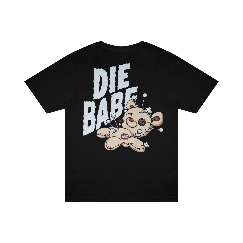 Naughty Badclub Tshirt Die Babe - Black
