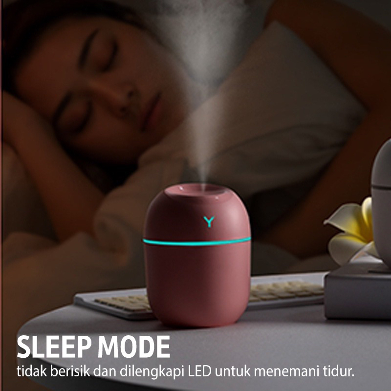 Portable Humidifier Diffuser USB /essential oil aromatherapy/ usb mini air purifier/minyak esensial humidifier 220ML