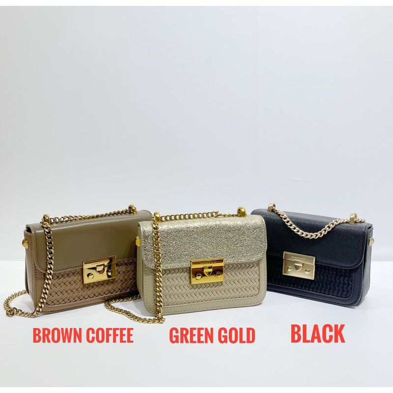 Tas selempang Fashion Wanita Import Boxy Chain Strap New Series - 792#