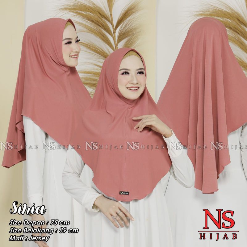 Hijab Jilbab Kerudung siria by NS Hijab
